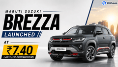 Maruti Suzuki Brezza Facelift Launched At Rs 7.40 Lakh (ex-show) Gets New Turbo Petrol Engine